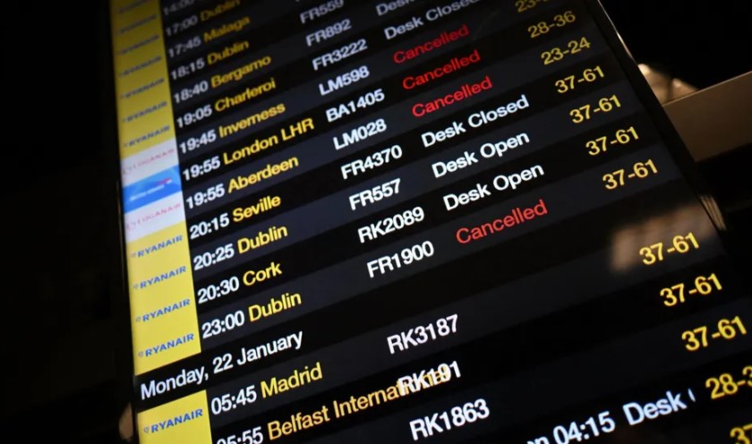 Ndërpritet energjia në aeroportin e Mançesterit, shtyhen dhe anulohen fluturimet