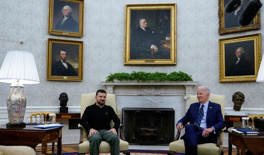 Biden pret Zelensky-n në Shtëpinë e Bardhë