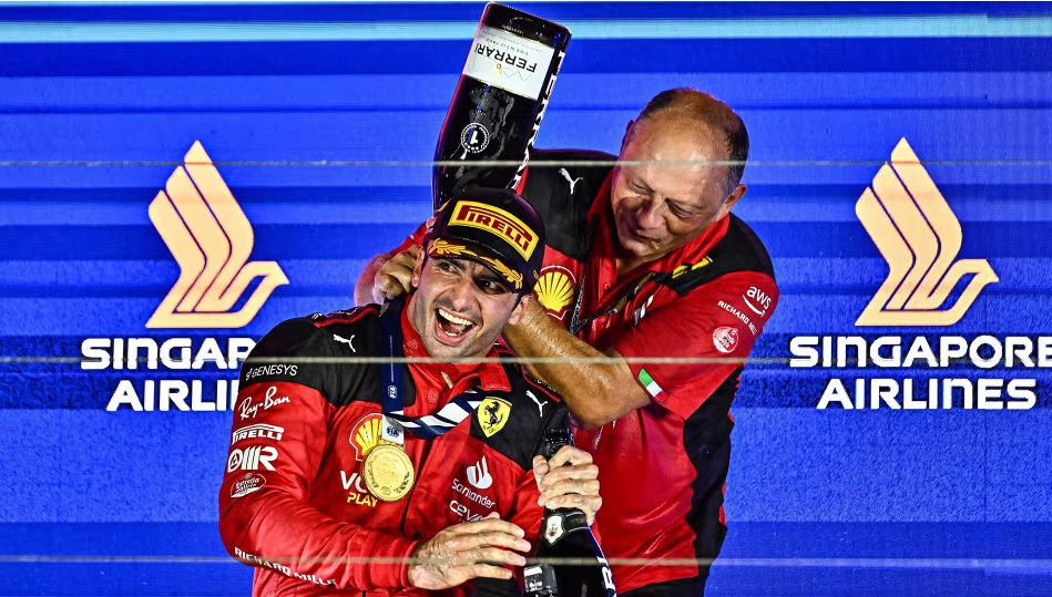 Sainz vendos objektivin e fundit si pilot i Ferrari-t