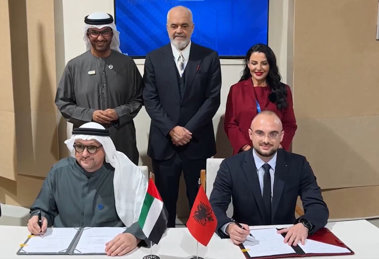 KESH nënshkruan marrëveshje me Emiratet e Bashkuara në COP29