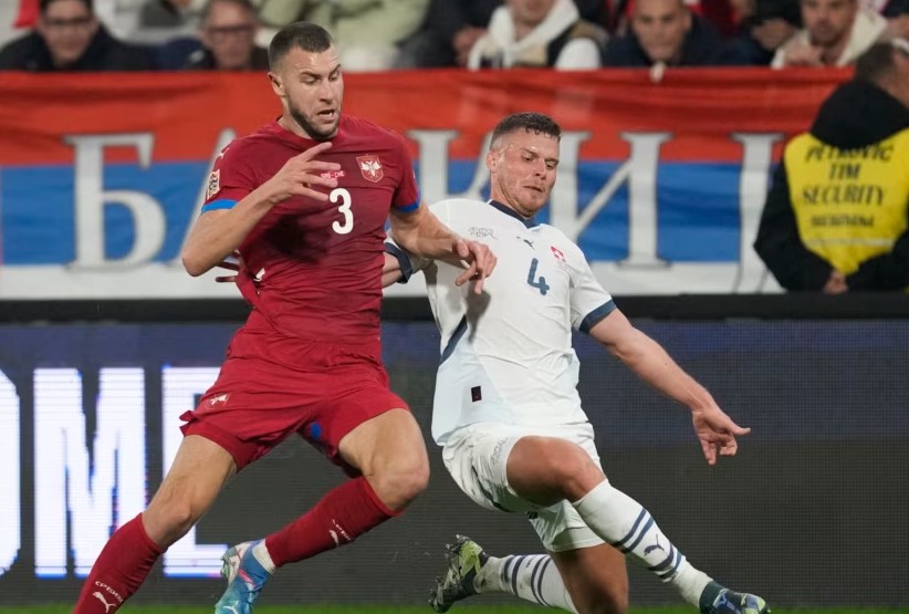 Djegia e flamurit shqiptar, UEFA dënon Serbinë
