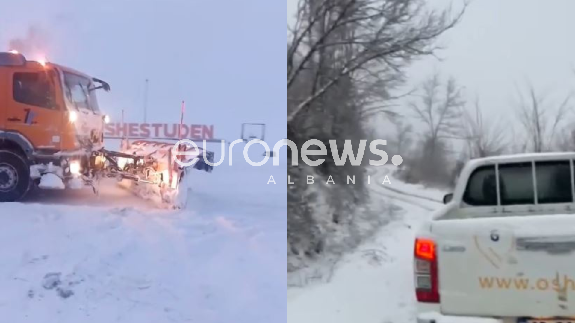 Përmirësohet situata nga moti i keq në qarkun Elbasan, rrugët të kalueshme