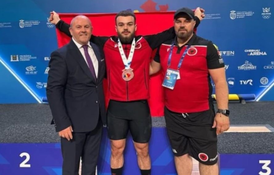 Dy medalje bronzi për Shqipërinë në Europianin e Peshëngritjes