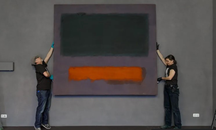 Fëmija dëmton pikturën e Rothkos me vlerë 50 milionë euro në muzeun holandez