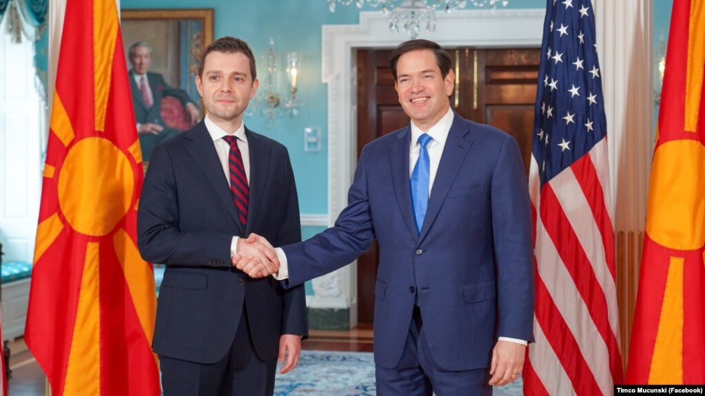 Forcim i partneritetit strategjik, Rubio takohet me homologun maqedonas