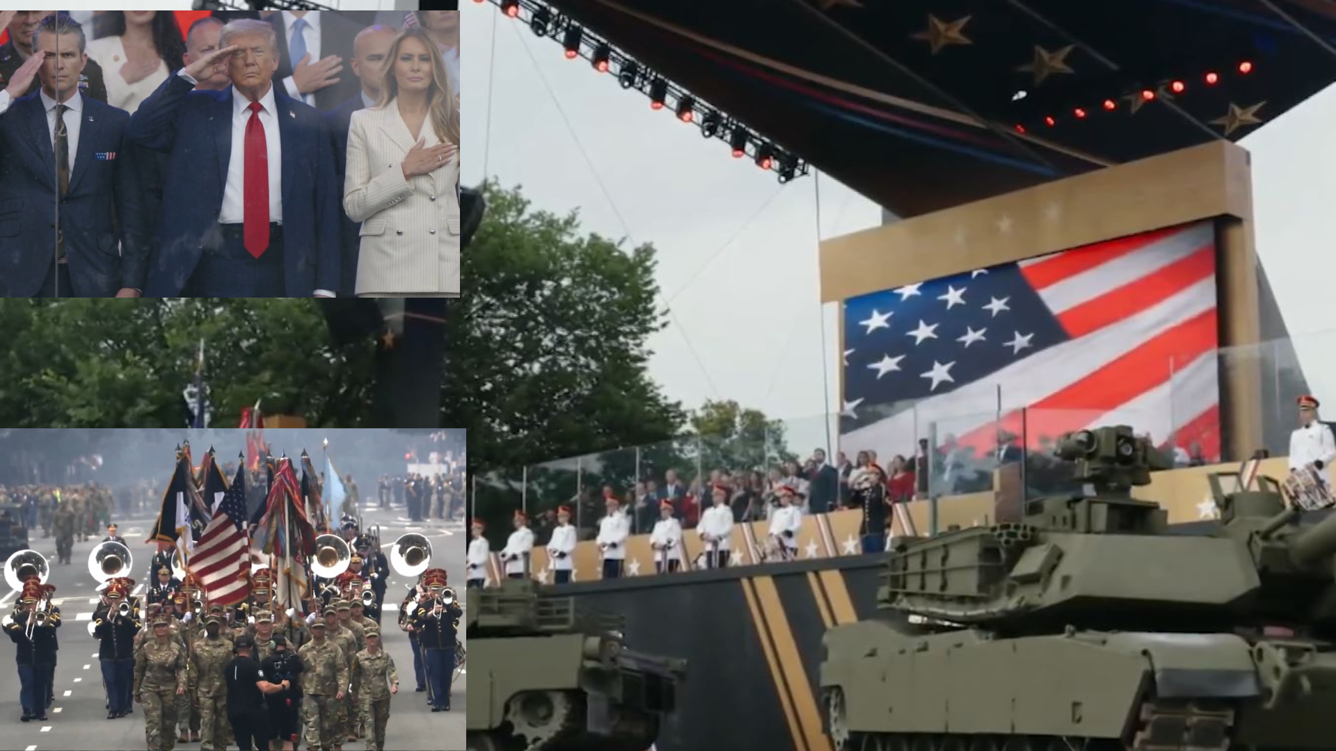 Trump feston 79 vjetorin me paradë  protestuesit  Nuk ka mbret në Amerikë 