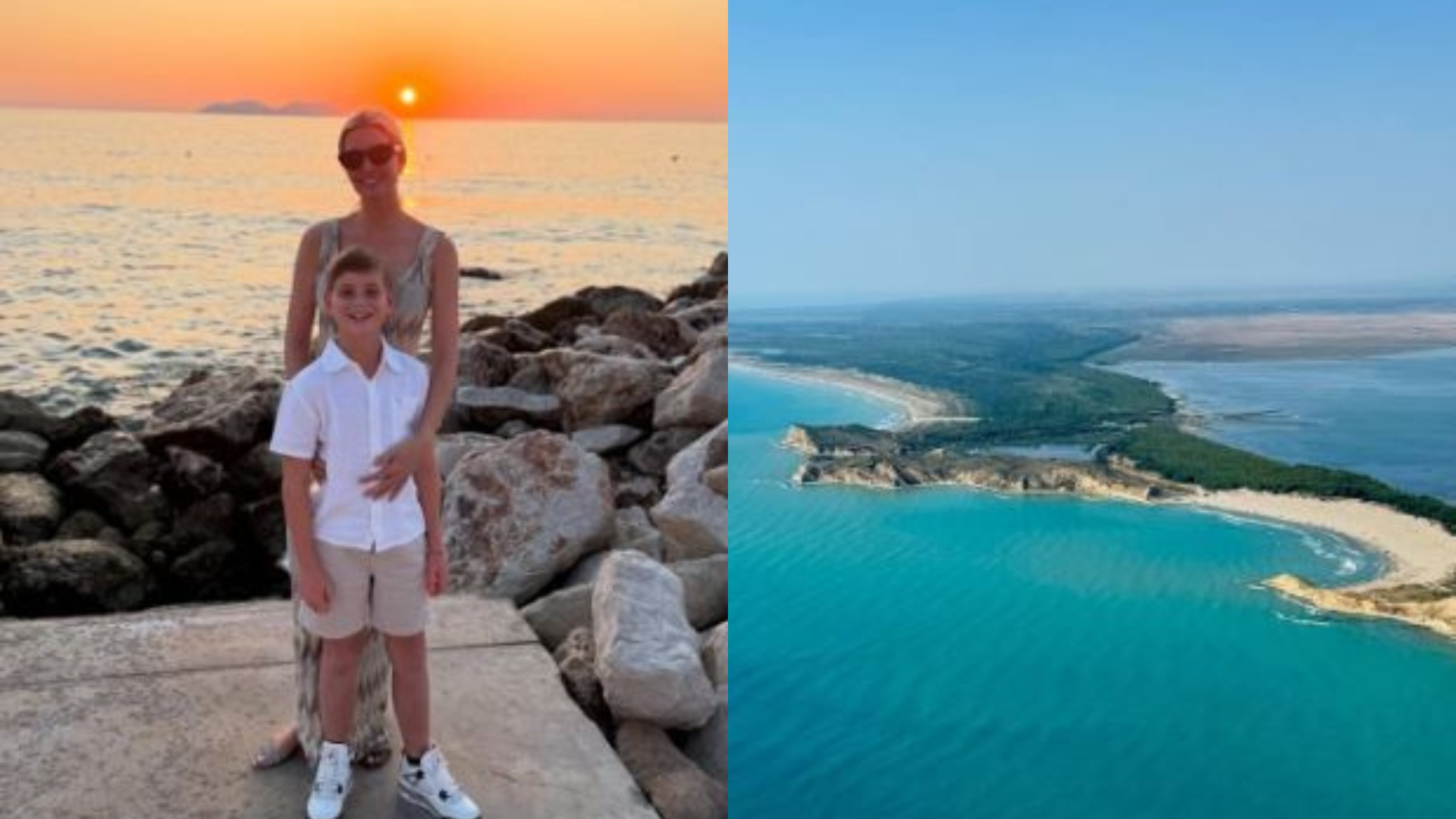 Ivanka Trump poston foto nga Vlora