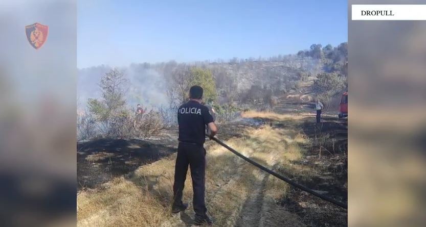 Shkaktoi zjarrin në Kakavijë ku u dogjën 4 shtëpi dhe pemë, arrestohet 39-vjeçari