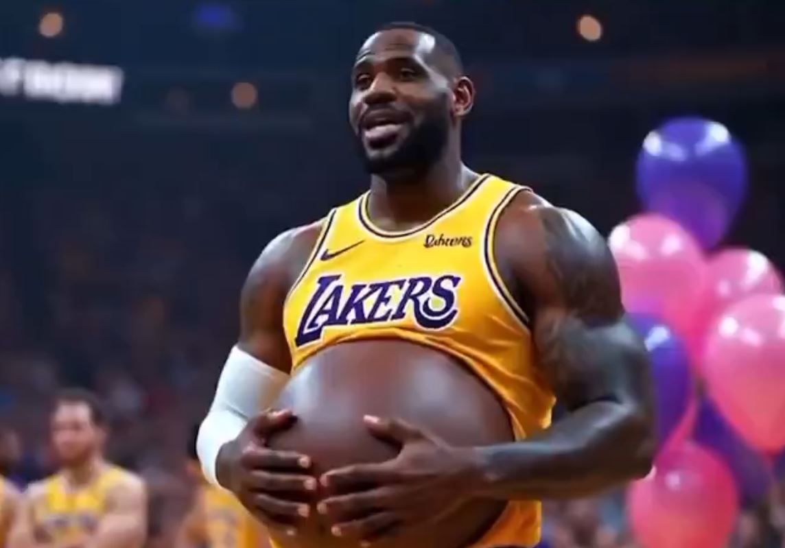 E nxorrën në video ‘shtatëzënë’, LeBron James padit kompaninë e AI