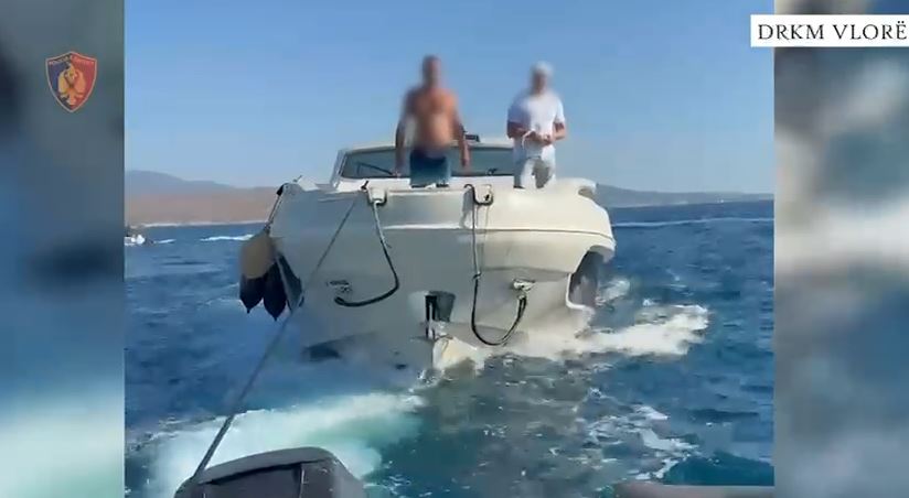 Rrezikuan të mbyten, policia kufitare u shkon në ndihmë pushuese në Sarandë e Palasë
