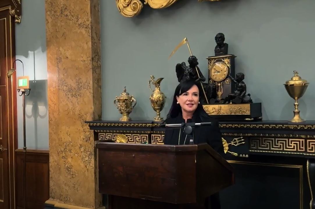 Linda Rama në Londër  Po rizbulojmë vendin tonë në historinë globale