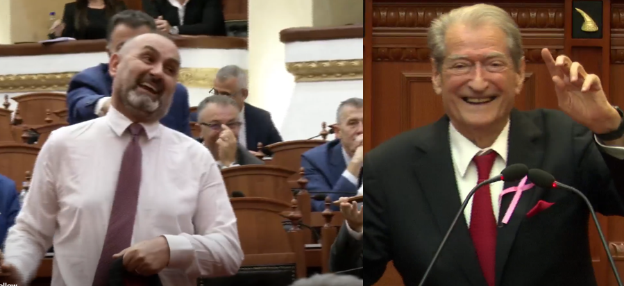 VIDEO/Çanta Louis Vuitton dhe kostumet, Berisha e Manja debat në parlament