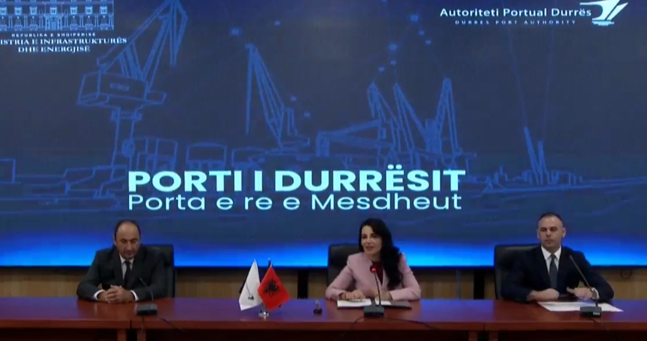 Balluku prezanton Liburn Aliun si drejtor të ri të Portit të Durrësit