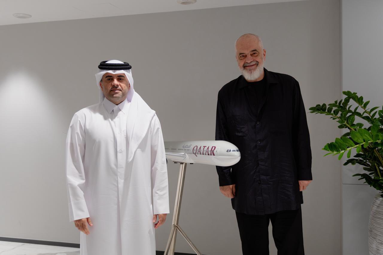 Rama takim me drejtorin e Qatar Airways, bisedime për hyrjen e kompanisë në Shqipëri