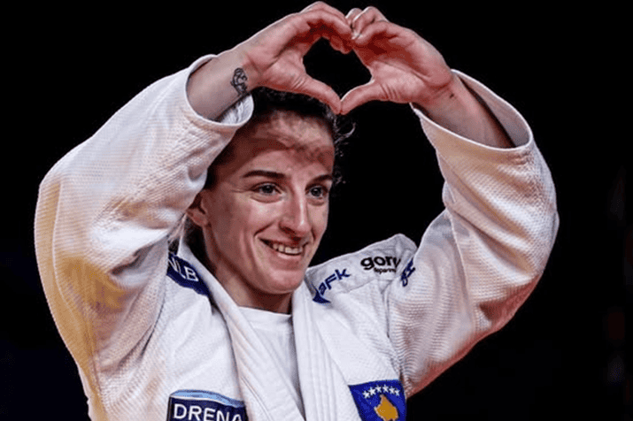 Distria Krasniqi shkëlqen në Zagreb  i sjell Kosovës medaljen e artë në Grand Prix