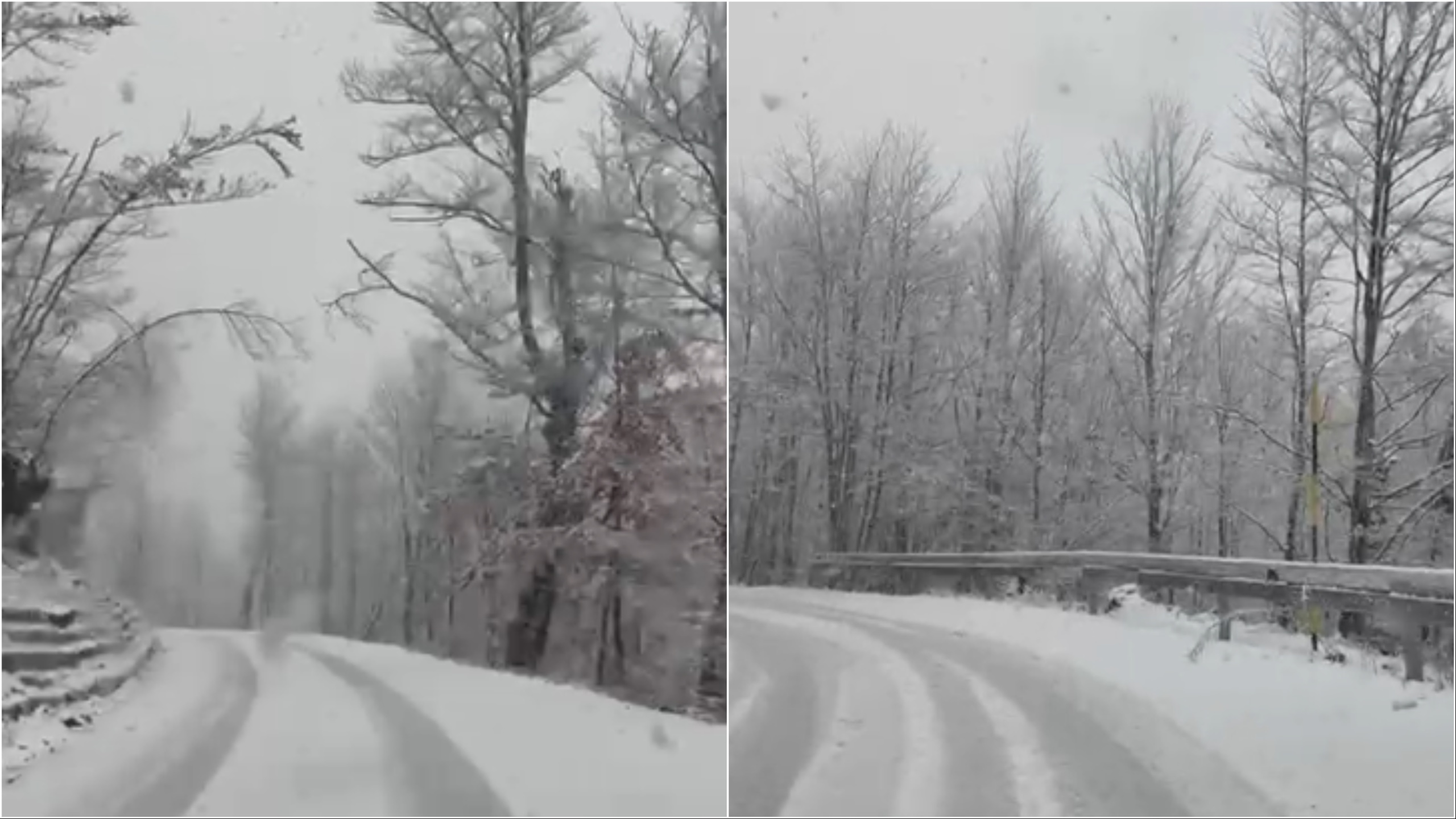 Pas ditëve me shi  në Qafë Thore dhe Razmë nisin reshjet e borës