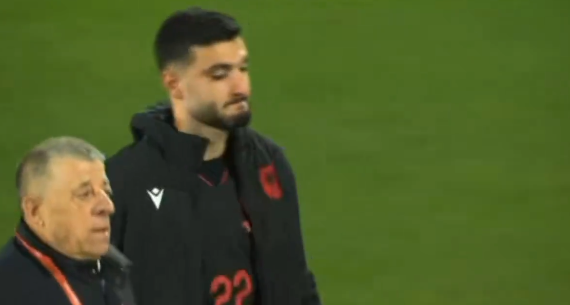 Fitore historike për Shqipërinë  Duka dhe Sylvinho krenarë  Broja shfaqet i mërzitur