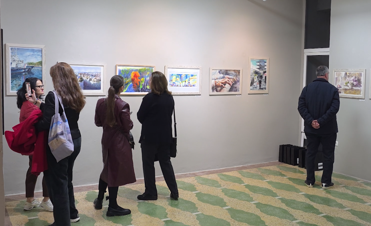 Festivali Ndërkombëtar i Akuarelit  shfaqen në Pogradec veprat 30 artistëve të huaj
