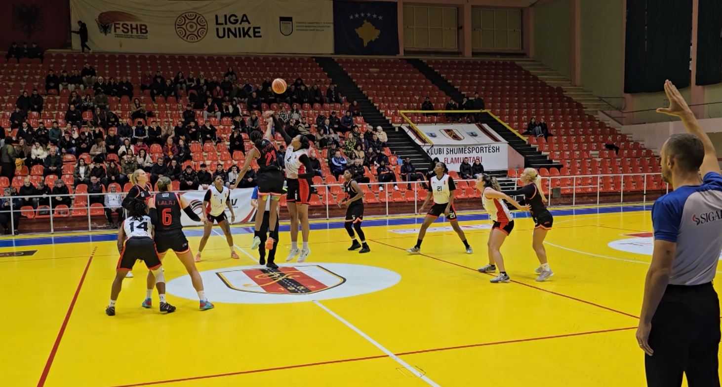 Flamurtari shkëlqen ndaj Partizanit në basketboll për femra  fiton 95 75