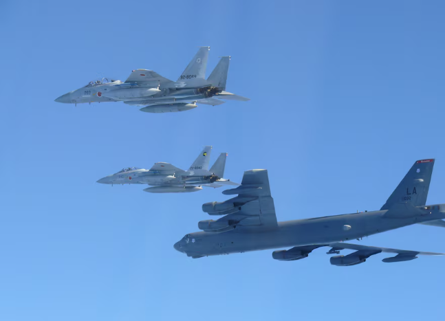 SHBA dhe Japonia zhvillojnë stërvitje të përbashkët ajrore pas patrullave Kinë Rusi