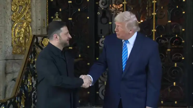 Trump pret Zelenskyn në rezidencën e tij në Florida  diskutime për paqen në Ukrainë