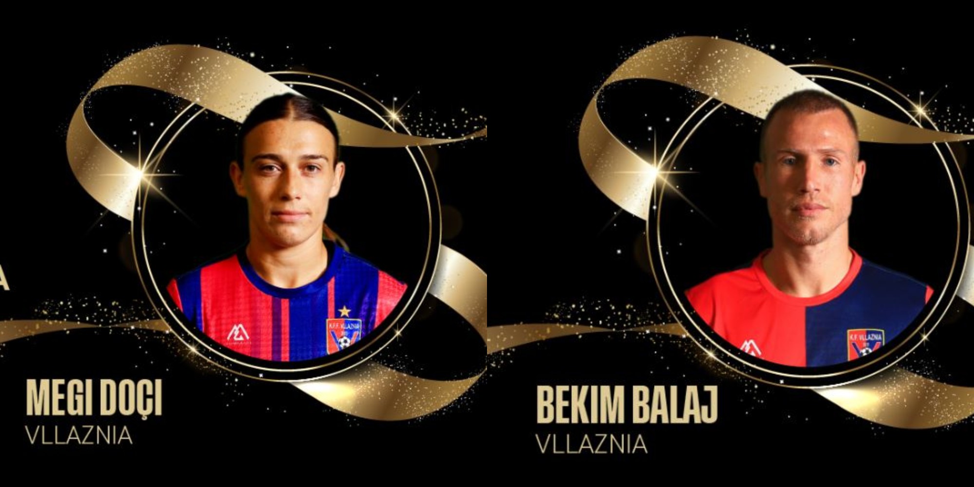 Megi Doçi dhe Bekim Balaj  fitues të  Topit të Artë 2025 