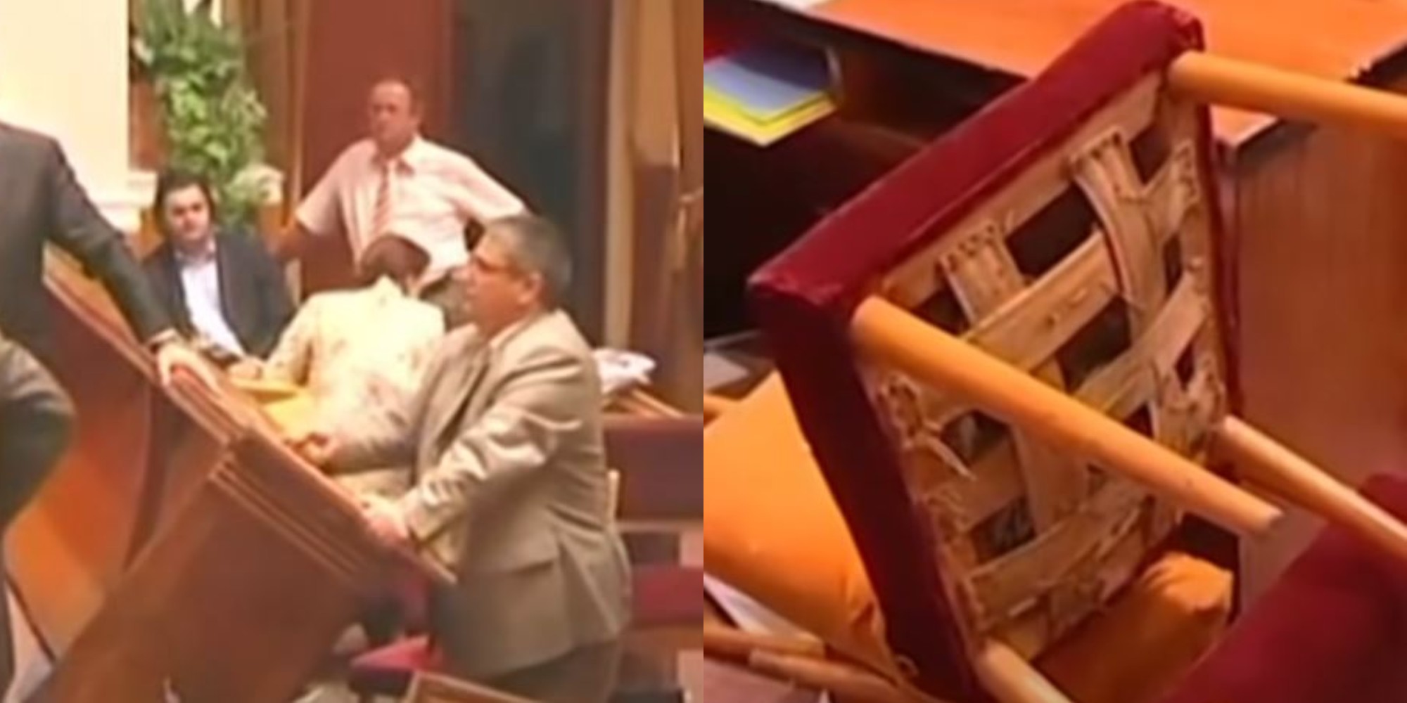 VIDEO/ Topalli ndan pamjet, çfarë bënte PS në Parlament kur ishte në opozitë