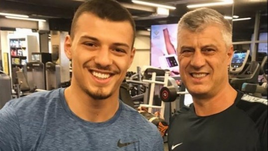 Djali i Hashim Thaçit shpërndan mesazhin pas vizitës në paraburgimin e Hagës: Po i numëroj ditët