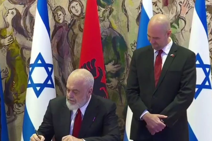 Rama pritet me ceremoni zyrtare në parlamentin izraelit