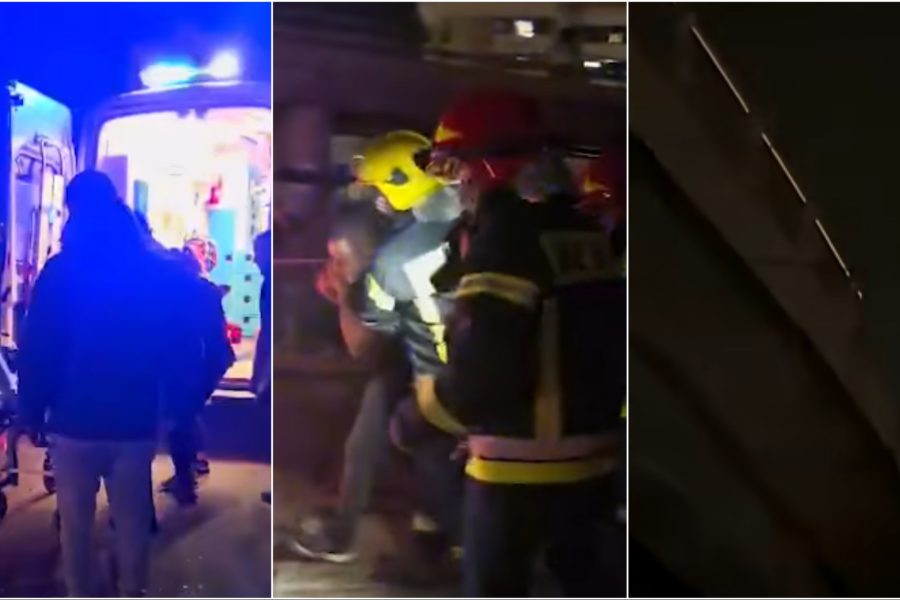 VIDEO/ Makina “fluturon” nga Ura e Dajlanit, vdes 18-vjeçarja, plagoset shoferi dhe dy këmbësorë