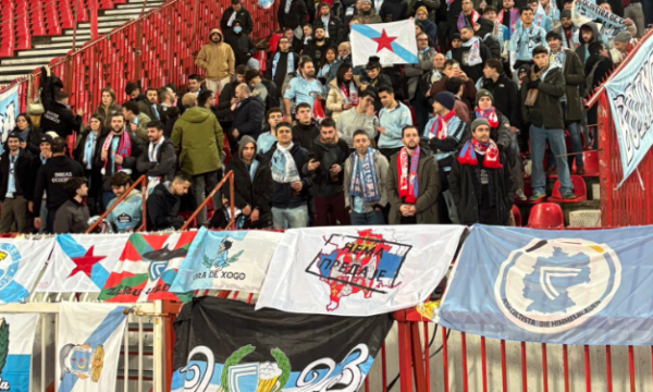 Europa League, tifozët e Celta Vigo vendosin banderolë kundër Kosovës në Beograd
