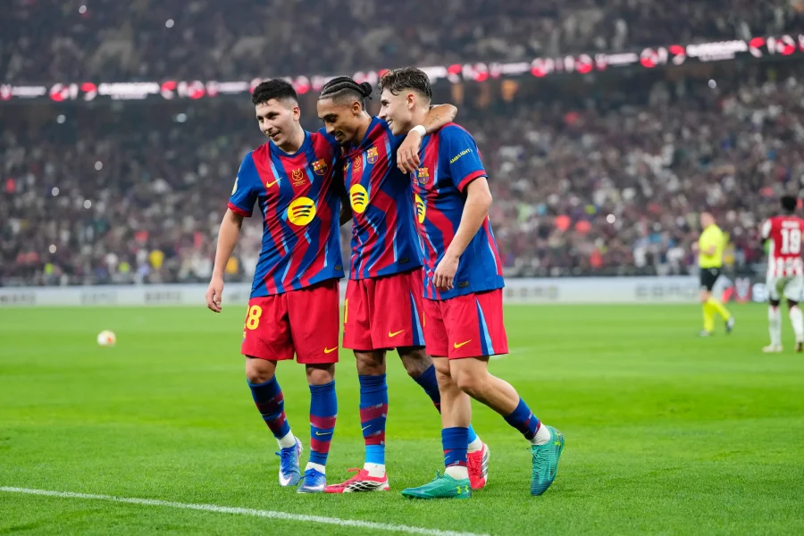 Barcelona shkatërron Athletic Bilbaon 5-0 dhe kalon në finalen e Superkupës së Spanjës