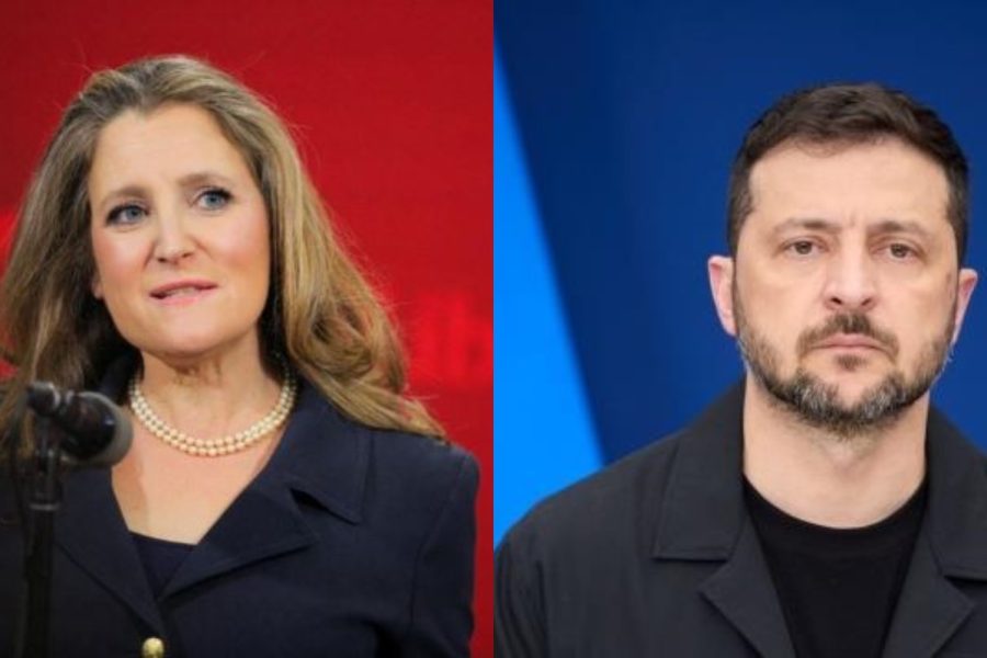 Zelensky emëron ish-ministren kanadeze të financave, Chrystia Freeland si këshilltare ekonomike në Ukrainë
