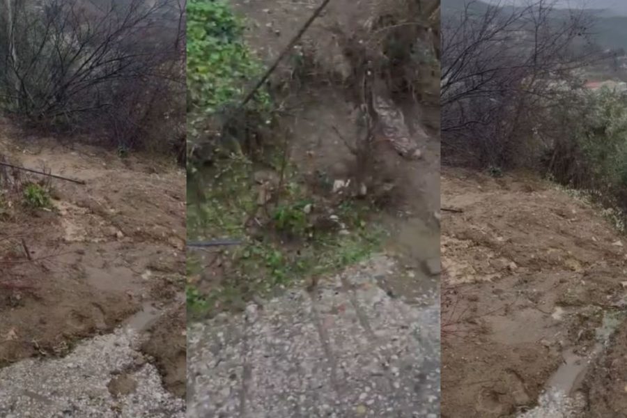 Fshati Shkozë i bllokuar nga rrëshqitjet e dherave, banori: Kemi pleq të sëmurë! Nuk shkojmë dot në spital