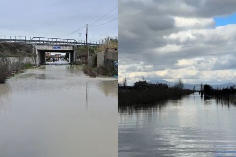 Situata kritike e motit vijon, në Vlorë bllokohen 4 fshatra nga uji! Rritet niveli i ujërave në Lezhë