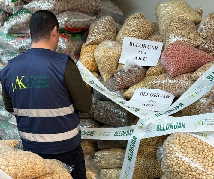 AKU bllokon mbi 2.4 tonë produkte mishi dhe fruta të thata në tregun agro-ushqimor
