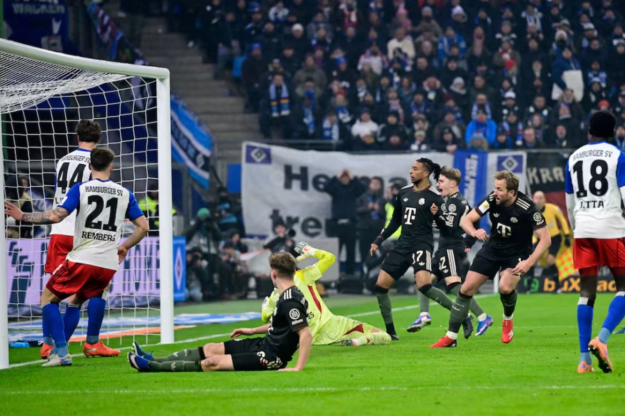 Bayern ndalet sërish, Hamburg i rrëmben barazimin 2-2