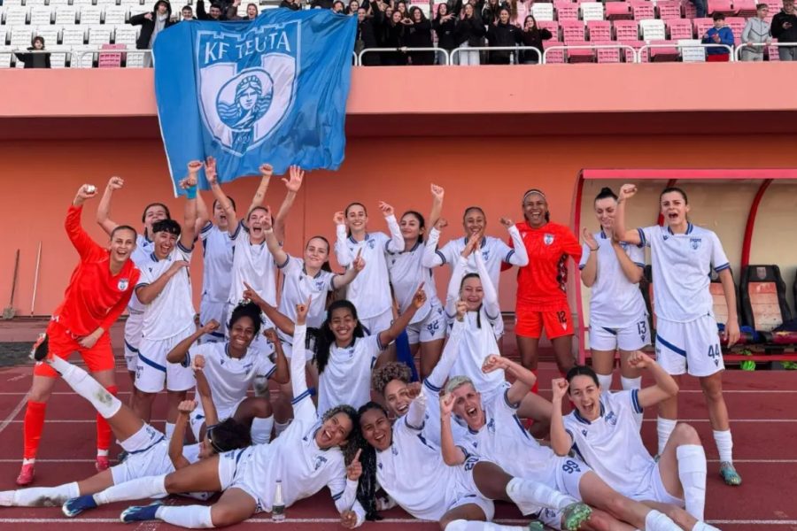 Teuta shokon Vllazninë e femrave, e mposht 2-1 dhe kualifikohet në finale të Kupës