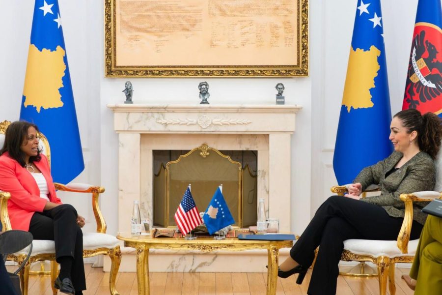 Takim me të ngarkuarën me punë të SHBA-së në Kosovë, Osmani zbulon detaje nga bisedimet