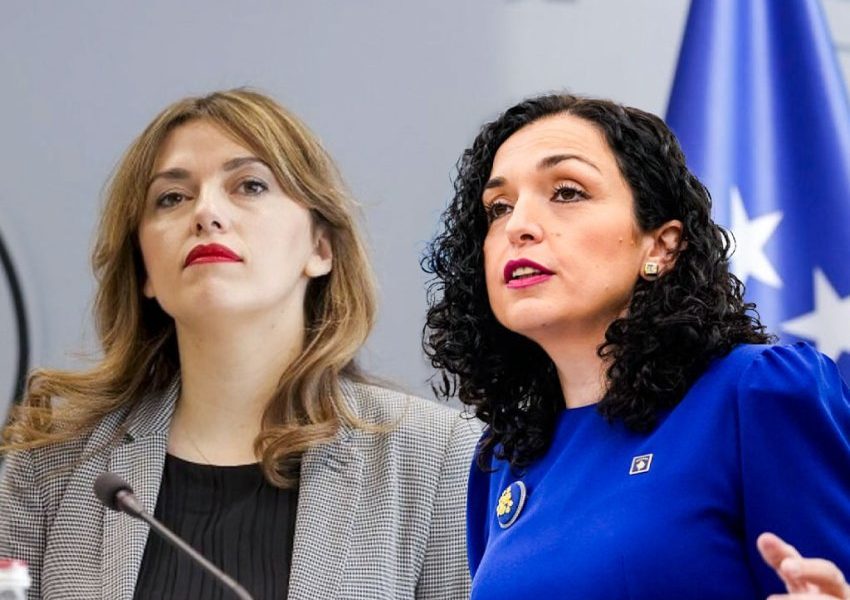 Albulena Haxhiu u zgjodh Kryetare e Kuvendit të Kosovës, reagon Vjosa Osmani