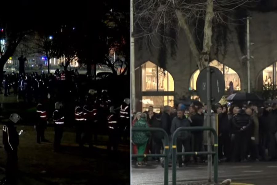 Tension gjatë protestës së opozitës, policia: Janë dëmtuar 4 policë