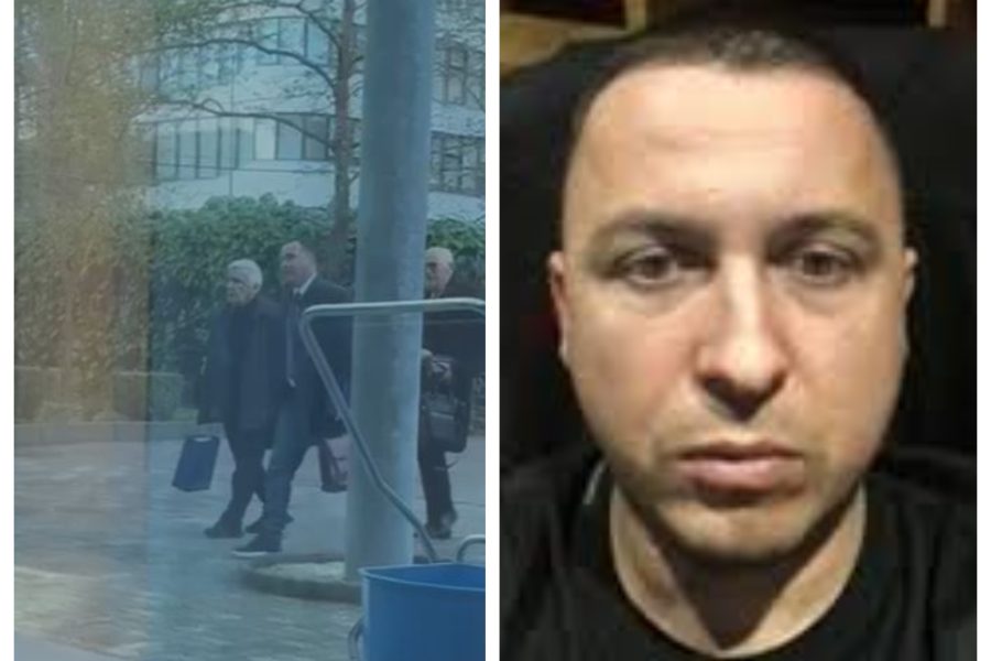 Babai Ervis Martinajt paraqitet në GJKKO, flet për gazetarët: Djali im u vra në Durrës