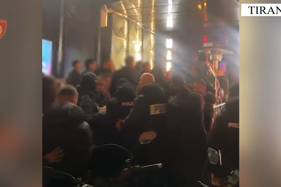 VIDEO/ “Nami” me kokainë, policia mësyn në club-et e ish-Bllokut, 9 të arrestuar