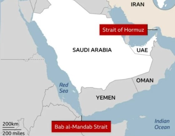 Përfshirja e rebelëve Houthi në luftë kërcënon ngushticën Bab al-Mandab