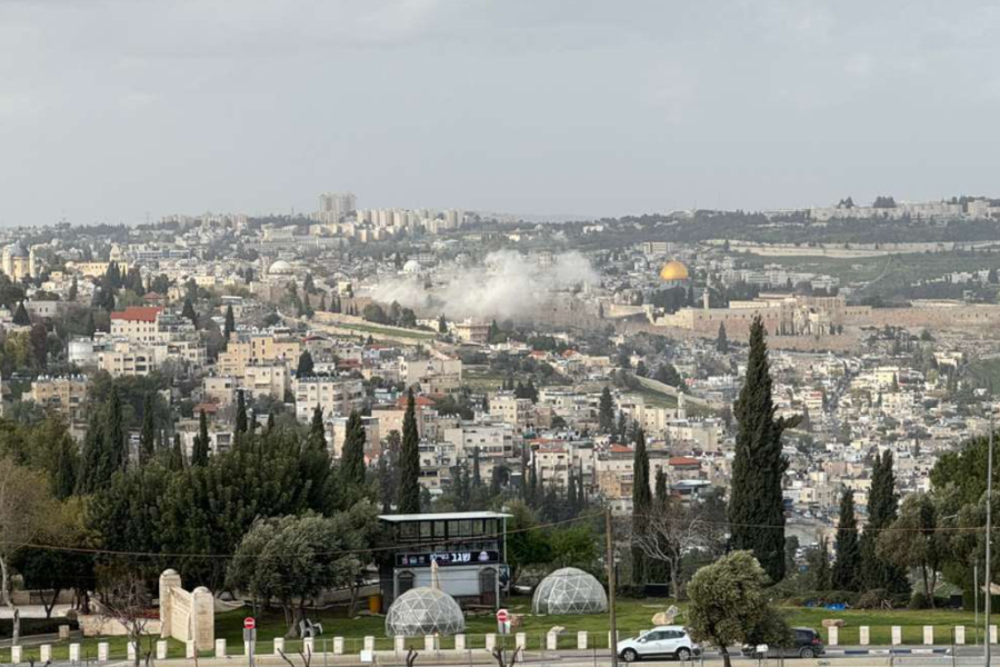 VIDEO/ Shpërthim pranë Xhamisë Al-Aksa, raketa iraniane godet Jerusalemin e Vjetër