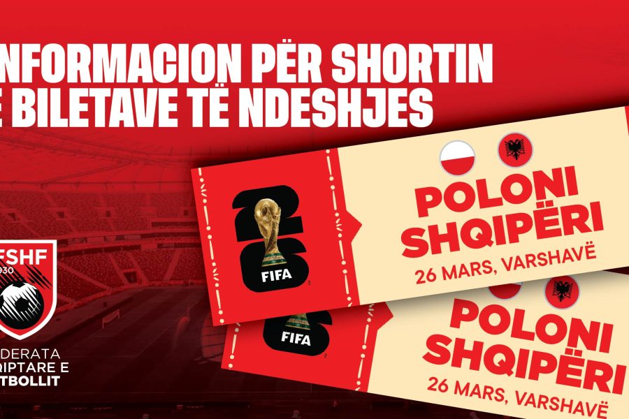 Poloni-Shqipëri, FSHF hap aplikimet për shortin e biletave