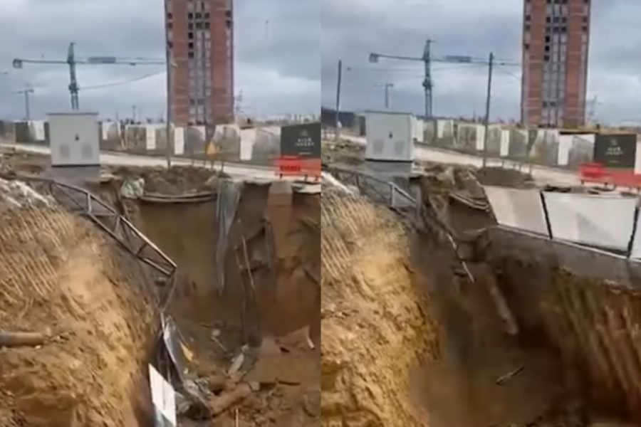 VIDEO/ Shembet një pjesë e rrugës në Prishtinë, probleme në disa zona me furnizimin me ujë