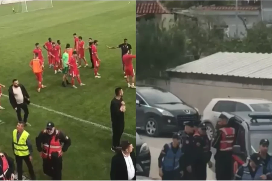 Dhunë në ndeshjen Bylis B-Oriku, ndërpritet sfida në Ballsh! Shoqërohet në polici një nga lojtarët