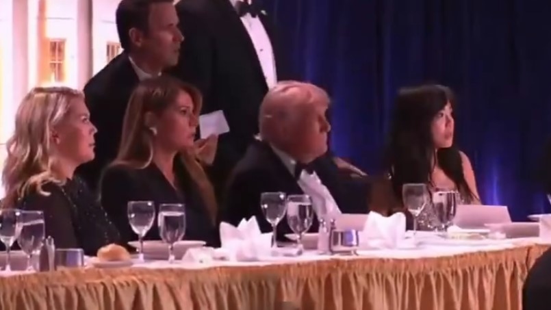 VIDEO/ Momenti kur Trump dhe Zonja e Parë largohen nga darka pas të shtënave