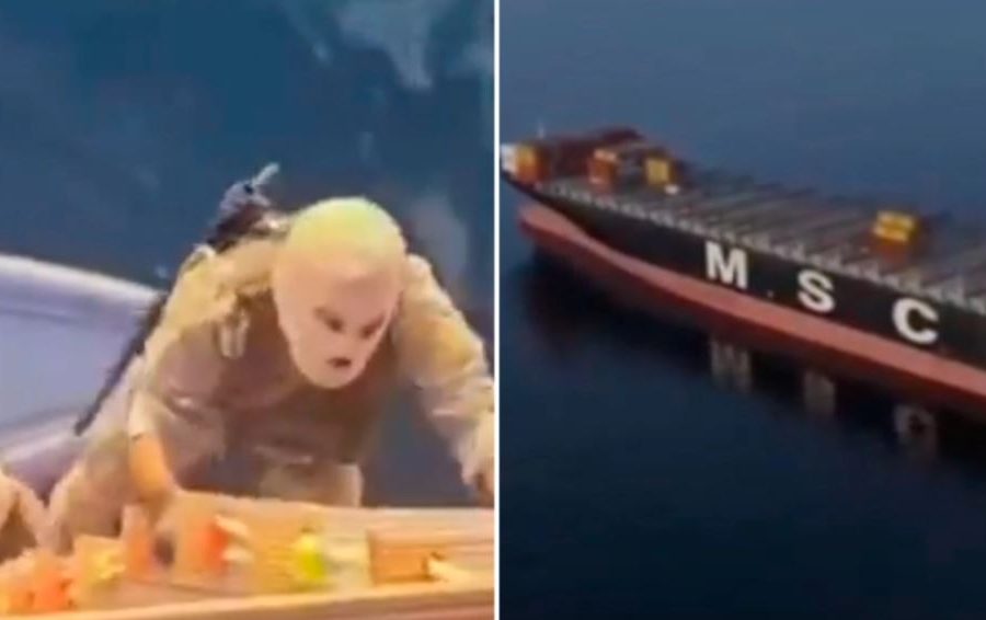 Irani publikon pamjet e bastisjes së anije greke në Ngushticën e Hormuzit